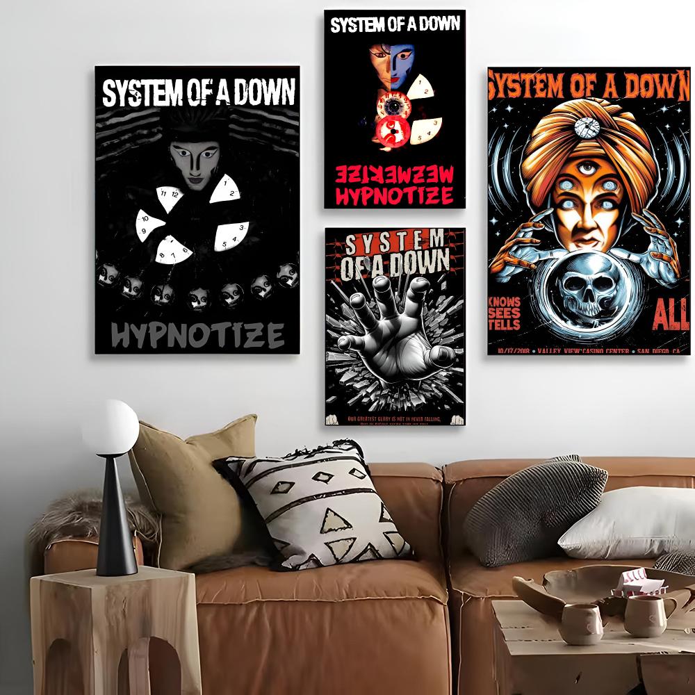 Home Cinema Wallpaper - System Of A Down B-Band S-Singe