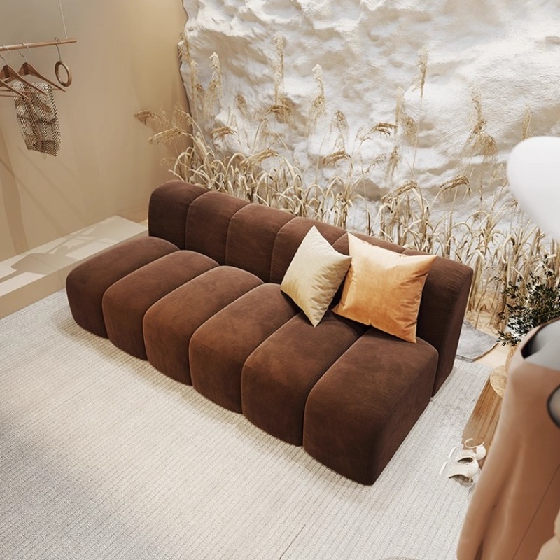 Home Cinema Room Accessories - โซฟาห้องนั่งเล่นสไตล์นอร์ดิกที่นั่งสบาย ดีไซน์หรูหรา เหมาะสำหรับเล่นเกม ดูหนัง โซฟาแบบวางพื้นสำหรับผู้ใหญ่ เฟอร์นิเจอร์ตกแต่งบ้าน