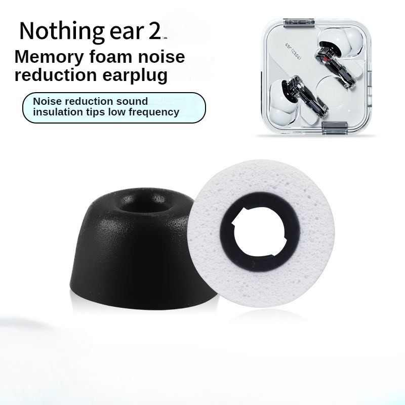 Anker Speaker Soundcore Boom 2 - หน่วยความจําฟองน้ํา Eartips สําหรับไม่มี Ear2 เคล็ดลับหูหูฟังในหูชุดหูฟังบลูทูธปลั๊กอุดหู Hesdphone
