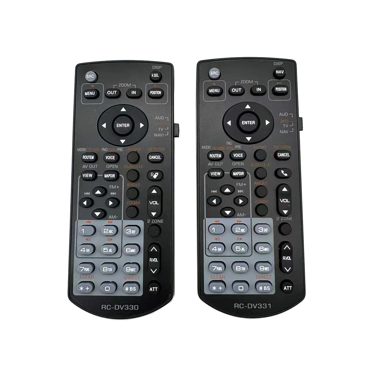 Home Cinema Kenwood - RC-DV331 RC-DV330 รีโมทคอนโทรลสําหรับ Kenwood เครื่องเล่นเสียง/วิดีโอรถยนต์ KVT-839DVD