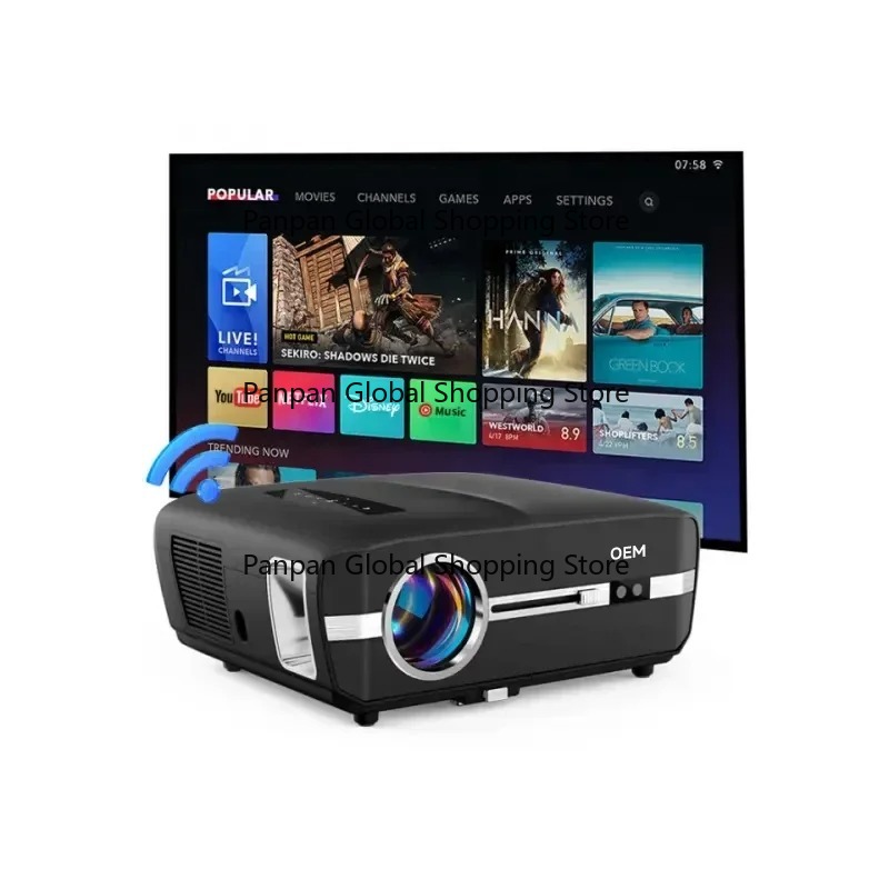 โปรเจคเตอร์ขนาดพกพา LED รุ่นฮิ - Home Cinema Night บทวิจารณ์และราคา