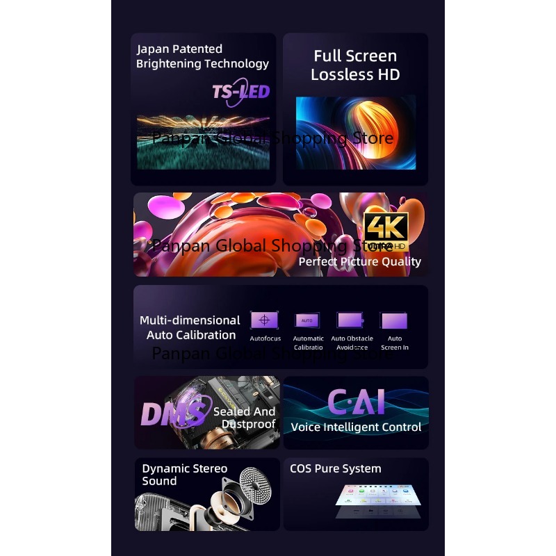 โปรเจคเตอร์ขนาดพกพา LED รุ่นฮิ - Home Cinema Night บทวิจารณ์และราคา
