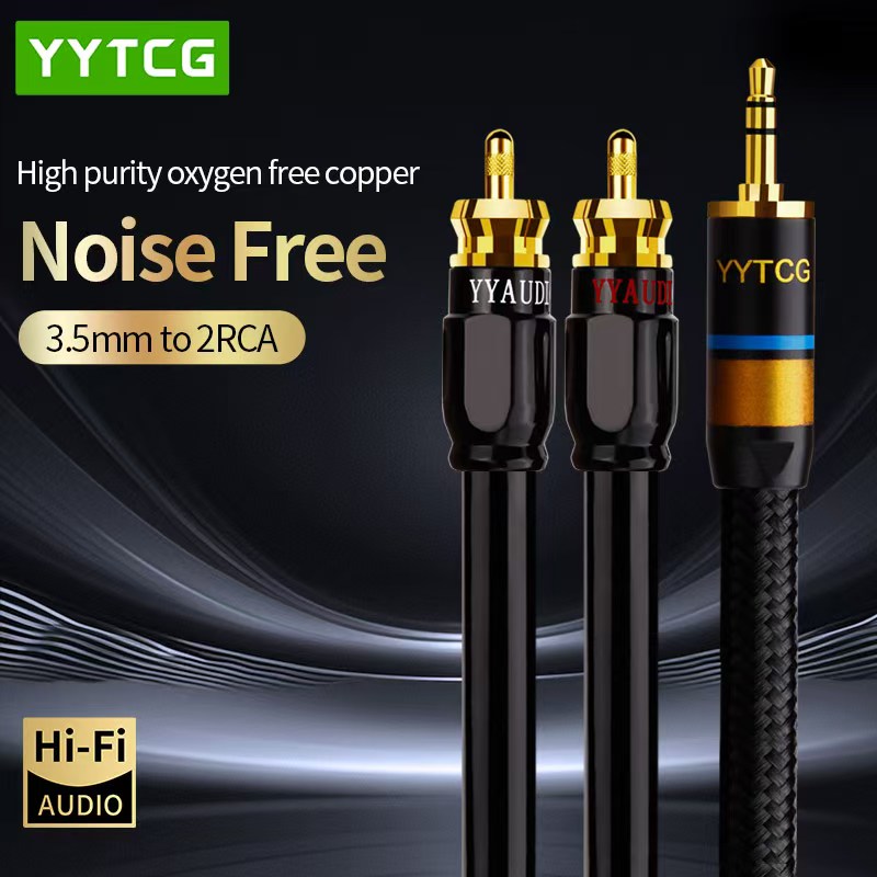 YYTCG สาย RCA HiFi สเตอริโอ 3. - Home Cinema Beamer บทวิจารณ์และราคา