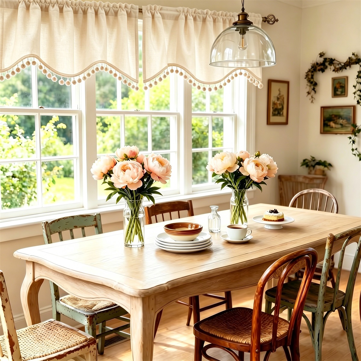 ผ้าม่านกำมะหยี่สีเบจพร้อมขอบปอ - Blackout Curtain Thick บทวิจารณ์และราคา