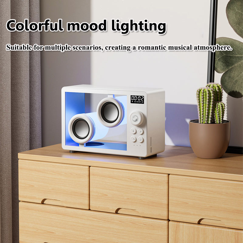 ลำโพงบลูทูธโปร่งใสขนาดเล็กไร้ส - Home Cinema Bluetooth 5.1 บทวิจารณ์และราคา