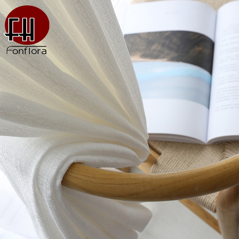 Fonflora ผ้าม่านโปร่งสีขาวทึบท - Blackout Curtain Thick บทวิจารณ์และราคา