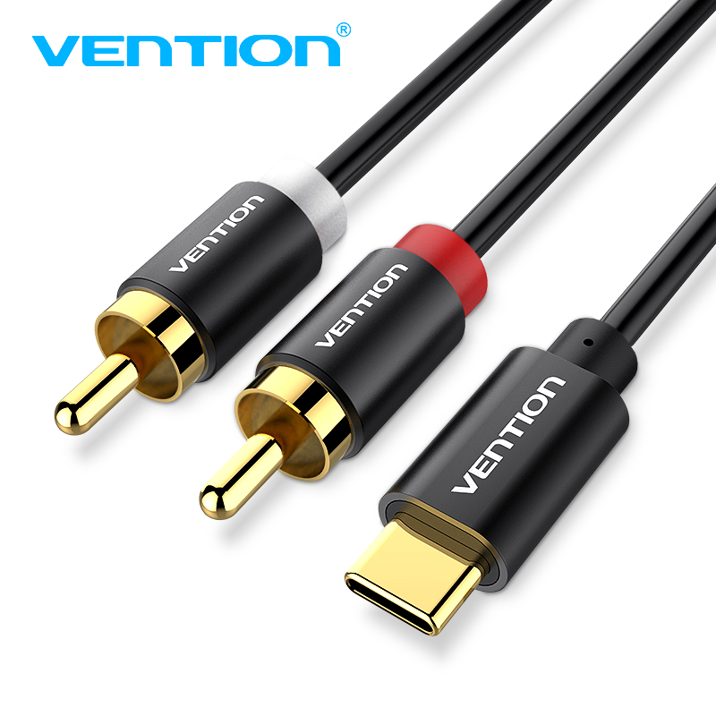 USB C RCA Audio Type-C 2สาย RC - Home Cinema Beamer บทวิจารณ์และราคา