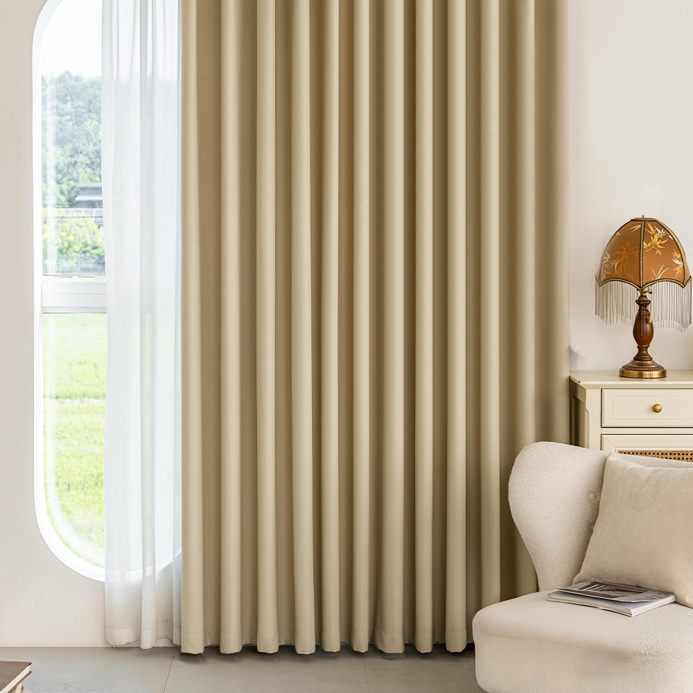 ผ้าม่านกันแสงหนาแบบมินิมอลทันส - Blackout Curtain Thick บทวิจารณ์และราคา