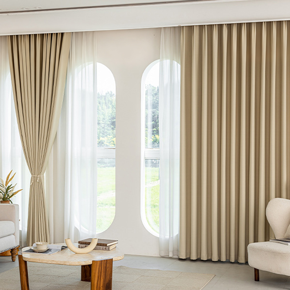 ผ้าม่านกันแสงหนาแบบมินิมอลทันส - Blackout Curtain Thick บทวิจารณ์และราคา