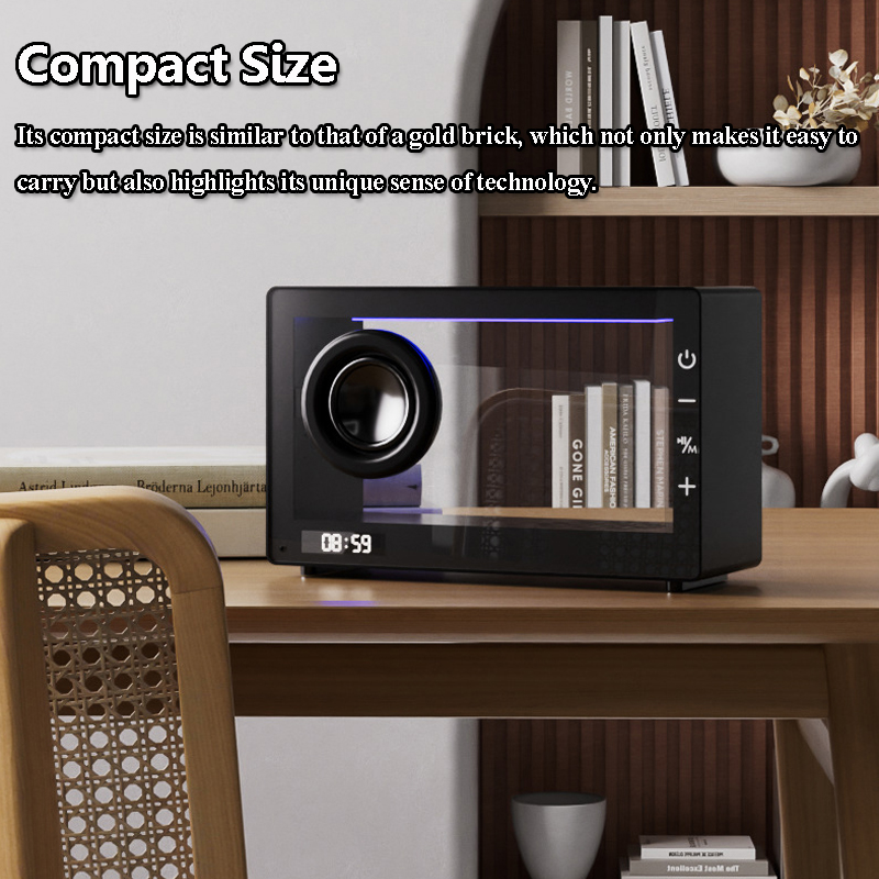 Vintage ลําโพงบลูทูธโปร่งใสสีส - Home Cinema Bluetooth 5.1 บทวิจารณ์และราคา