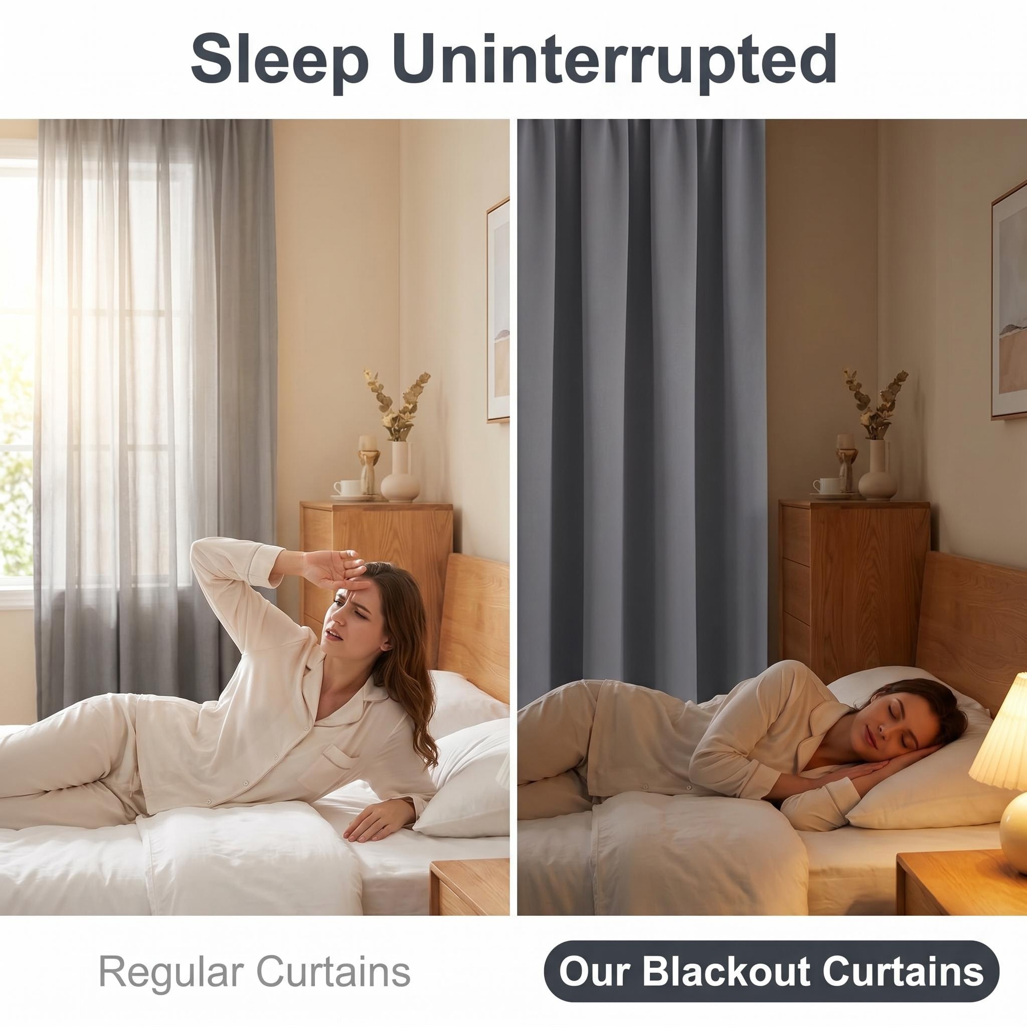 ผ้าม่านกันแสง 100% แบบทึบแสงสอ - Blackout Curtain Thick บทวิจารณ์และราคา