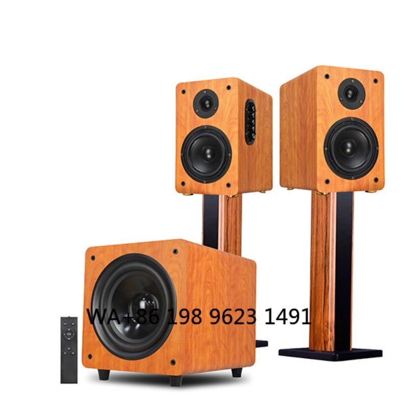 ลำโพงซับวูฟเฟอร์ไม้ขนาด 8 นิ้ว - Home Cinema Speakers บทวิจารณ์และราคา