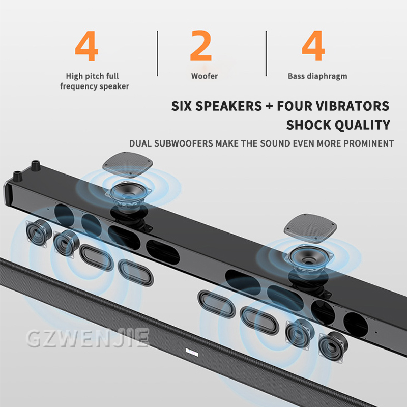 ซาวด์บาร์ทีวีติดผนังสำหรับโฮมเ - Home Cinema Bluetooth 5.1 บทวิจารณ์และราคา