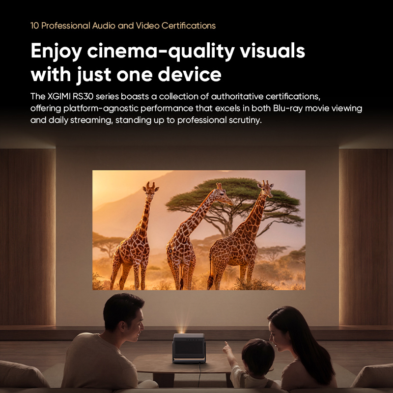 โปรเจคเตอร์เลเซอร์ XGIMI RS30  - Home Cinema Xgimi บทวิจารณ์และราคา