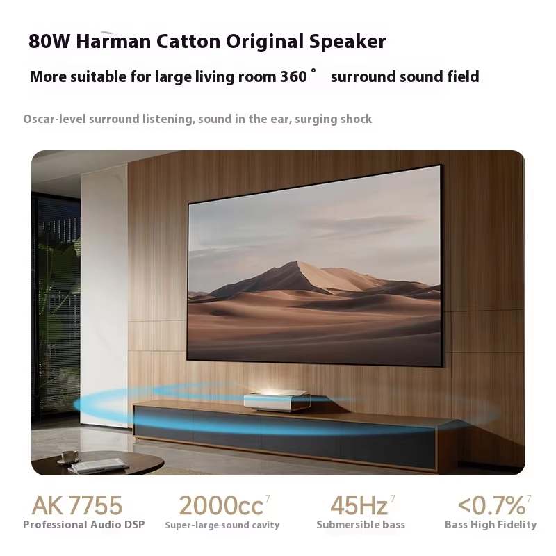 โปรเจคเตอร์เลเซอร์ XGIMI AURA  - Home Cinema Xgimi บทวิจารณ์และราคา