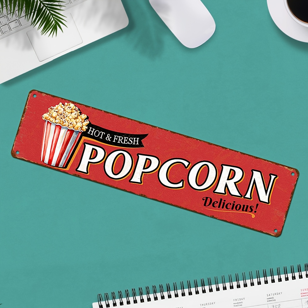 ป้ายป๊อปคอร์นอะลูมิเนียมสไตล์ว - Home Cinema Wall Design บทวิจารณ์และราคา