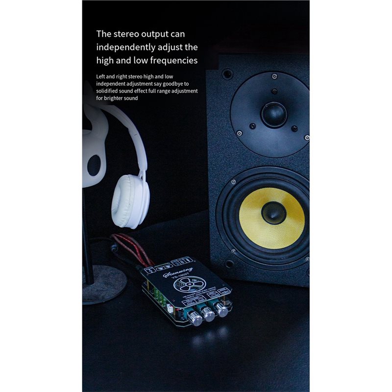 บอร์ดแอมป์ B03B-YS-1602T 2.0CH - Home Cinema Bluetooth 5.1 บทวิจารณ์และราคา