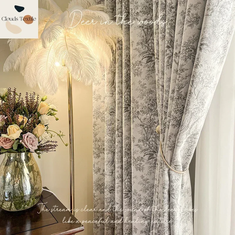 Jacquard Chenille หนาม่านบังแด - Blackout Curtain Thick บทวิจารณ์และราคา