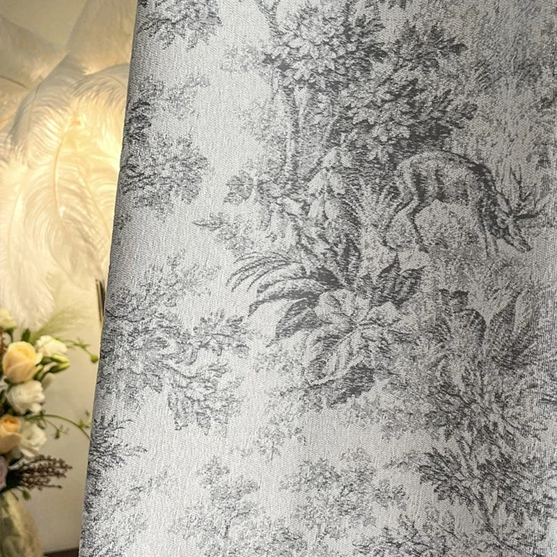 Jacquard Chenille หนาม่านบังแด - Blackout Curtain Thick บทวิจารณ์และราคา