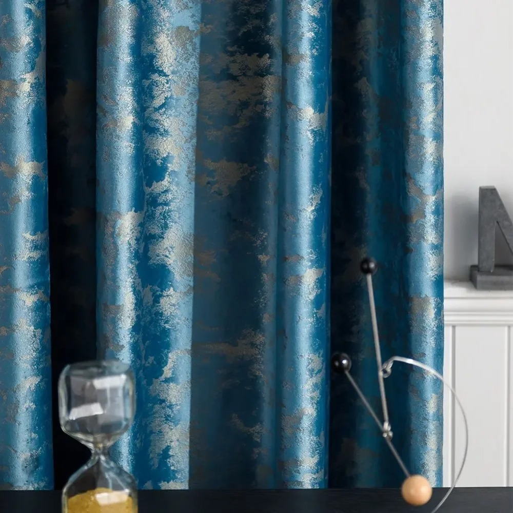 ผ้าม่านกำมะหยี่หนาหรูหราในห้อง - Blackout Curtain Thick บทวิจารณ์และราคา