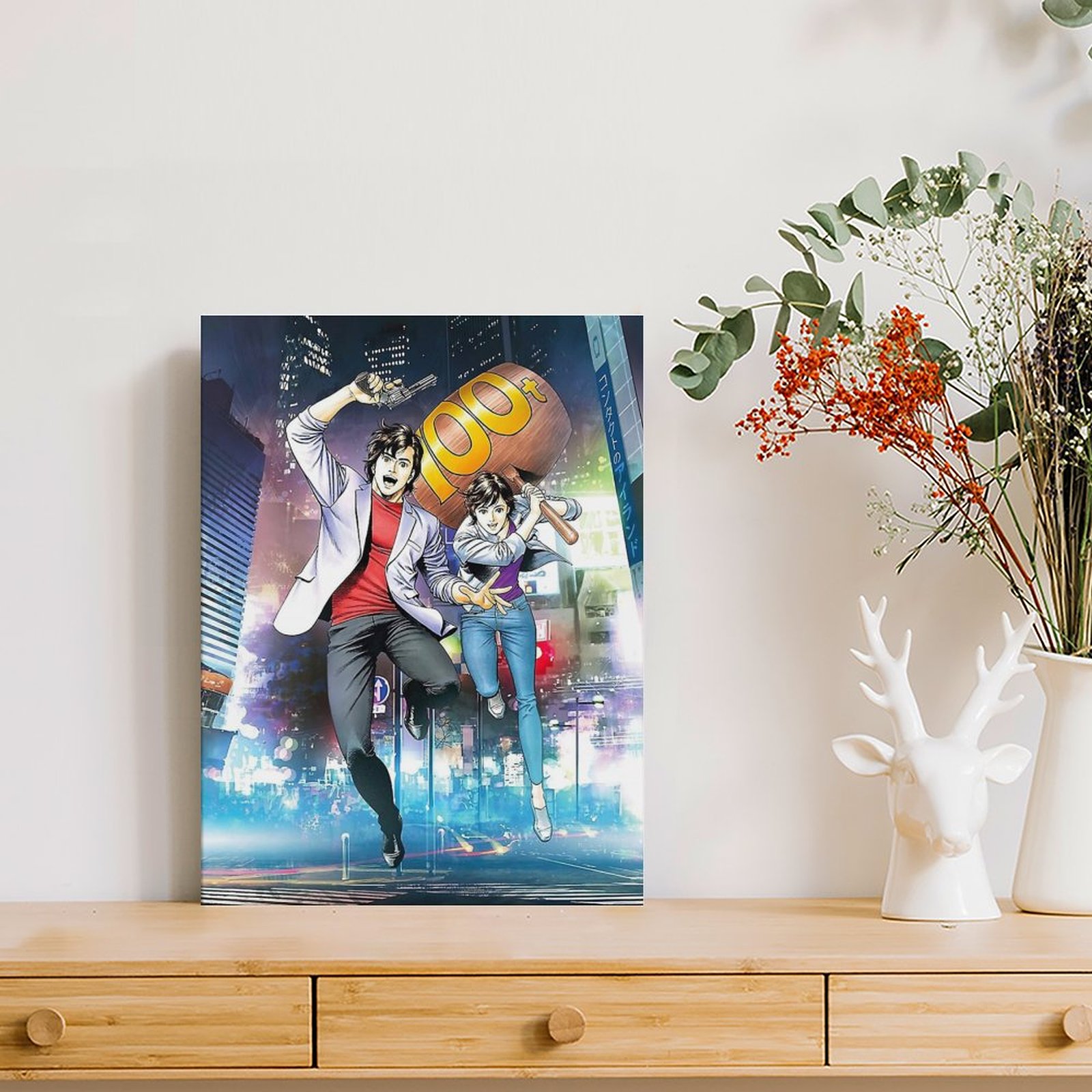 City Hunter Nicky Larson ในโตเ - Home Cinema Wall Design บทวิจารณ์และราคา