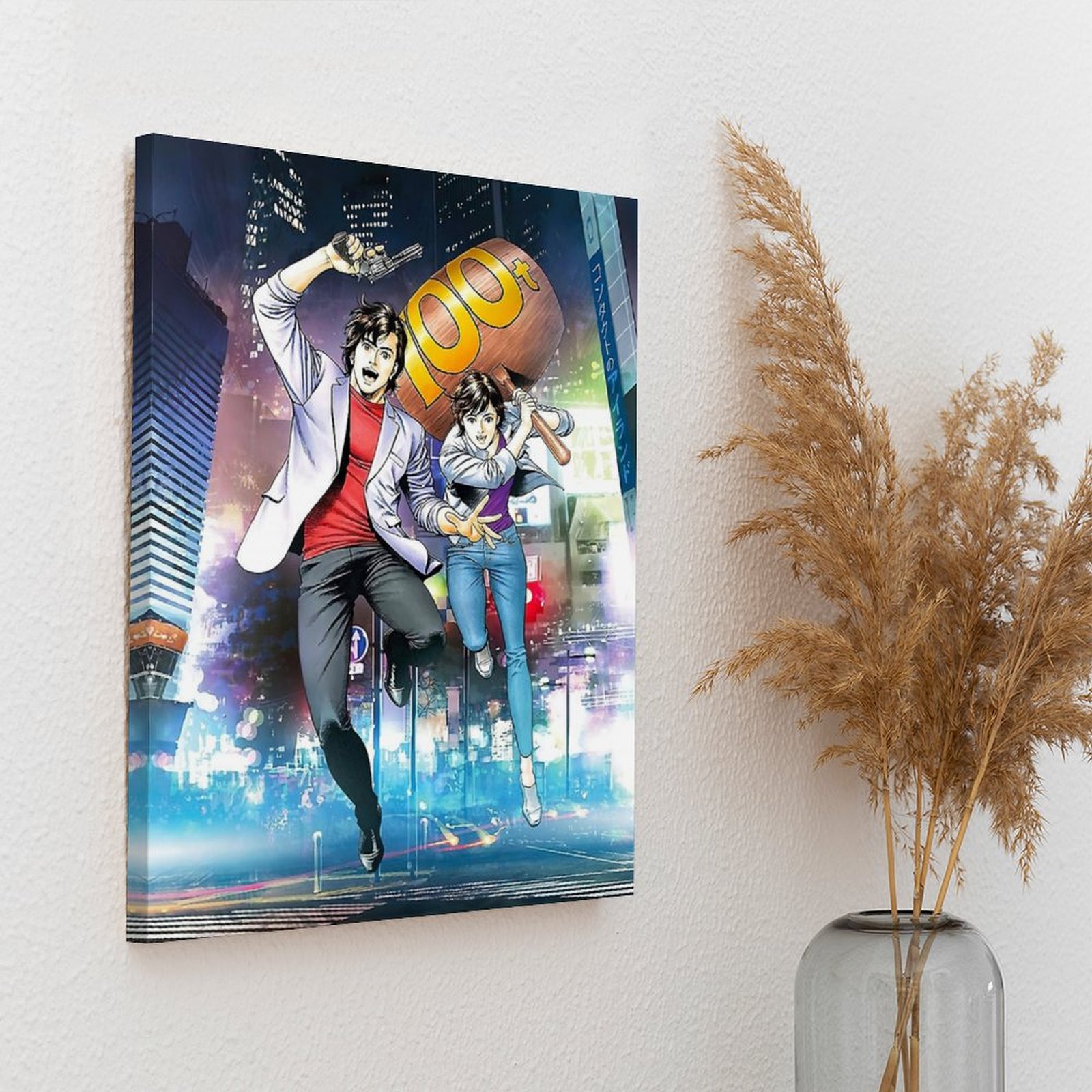 City Hunter Nicky Larson ในโตเ - Home Cinema Wall Design บทวิจารณ์และราคา