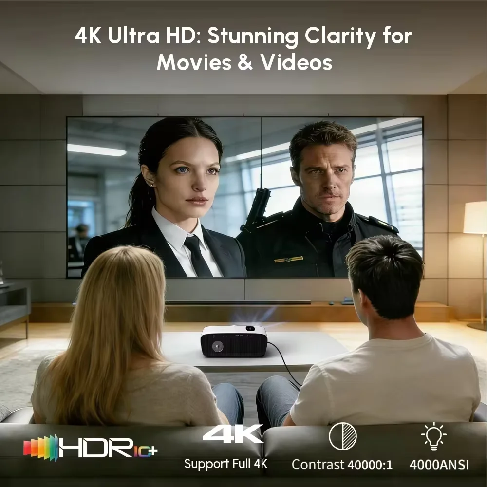โปรเจคเตอร์ NewA9S 4k โฟกัสอัต - Home Cinema Night บทวิจารณ์และราคา